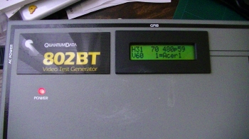 802BTHDMI VGA Video Test Generator