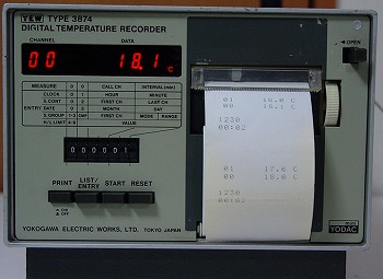  Type3874 Digital Temperature Recorder