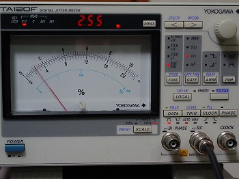 TA-120FCD DVD Digital Jitter Meter